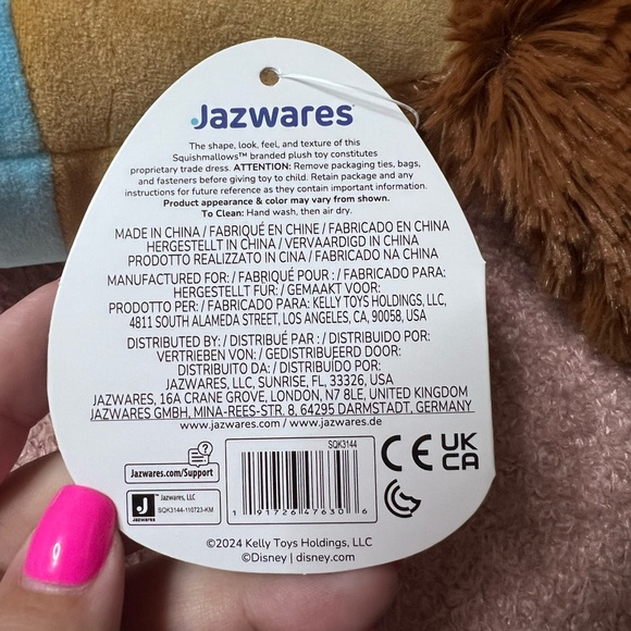 Squishmallows - Disney - Lady and the Tramp - Lady 8in - Picture 7 of 7